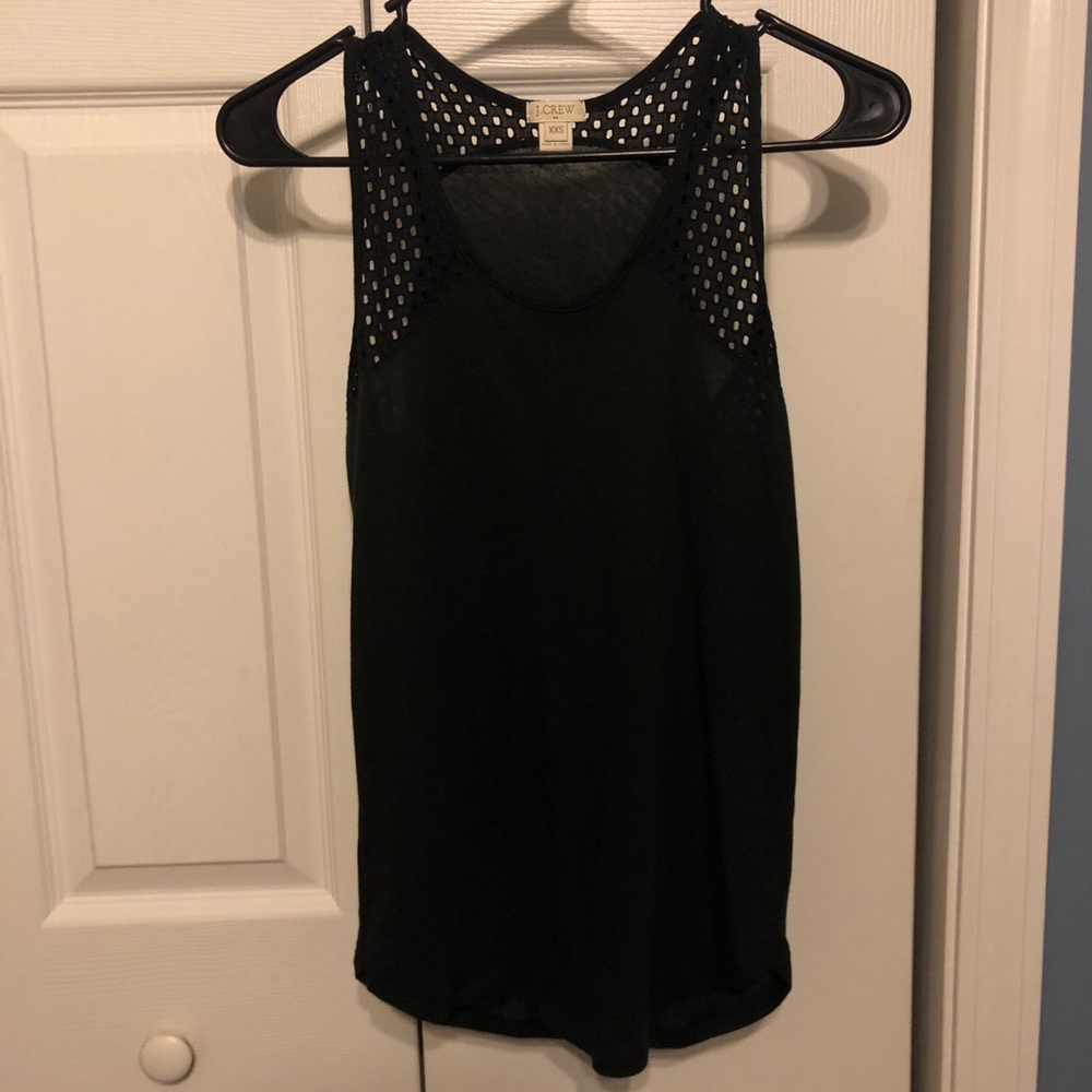 JCrew black tank
